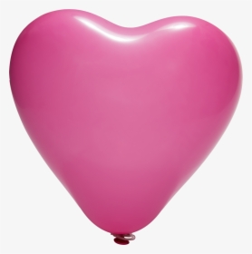 Heart Plastic Balloon Png, Transparent Png, Free Download