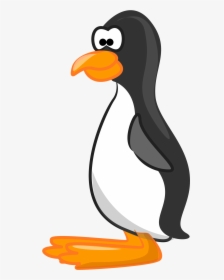 Penguin Bird Cartoon Illustration - Am Little Penguin Poem, HD Png Download, Free Download