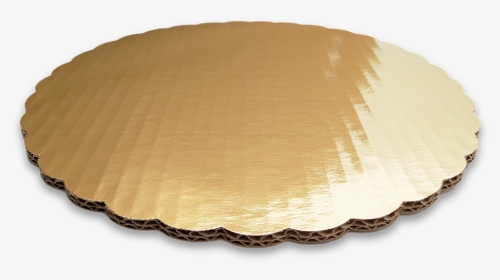 Close Up Of Double Wall B/c Flute Cake Circle With - Placemat, HD Png Download, Free Download