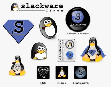 Slackware Tux, HD Png Download, Free Download