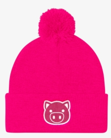 Emoji Pig Beanie Swish Embassy"  Class= - Knit Cap, HD Png Download, Free Download