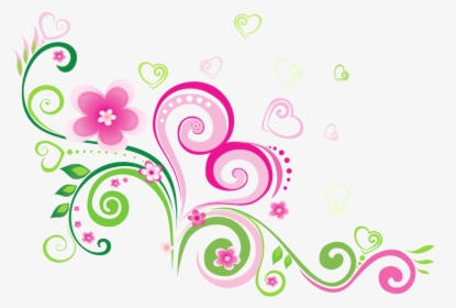 #ftestickers #floralpattern #border #spring #transparent - Decoration Png, Png Download, Free Download