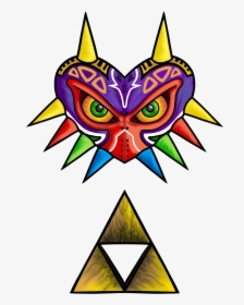 Corrupted Triforce Clipart , Png Download - Triangle, Transparent Png, Free Download