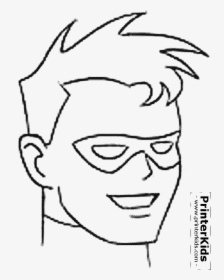 Easy Robin Batman Drawing, HD Png Download, Free Download
