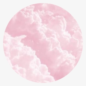 #sky #pink #pinkclouds #cloud #dream - Pastel Pink Background Circle, HD Png Download, Free Download