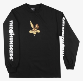 The Hundreds Looney Tunes Acme Wile E Coyote Long Sleeve - Hundreds, HD Png Download, Free Download
