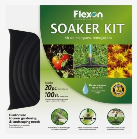 Garden Water Hose Soaker Kit - Soaker Hoses Lowes, HD Png Download, Free Download