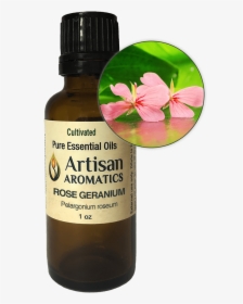 Rose Geranium Essential Oil - Red Clover, HD Png Download, Free Download