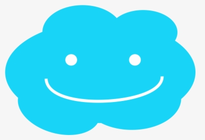 Clouds Clipart Square - Smiling Cloud Png, Transparent Png, Free Download