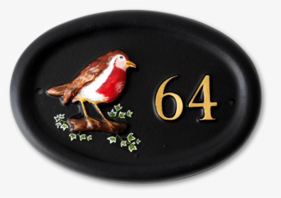 Robin House Sign - Perching Bird, HD Png Download, Free Download