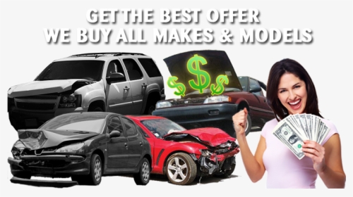 We Buy Junk Cars Banner, HD Png Download, Free Download