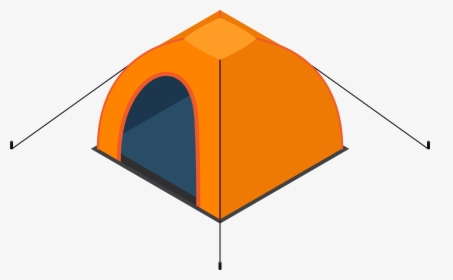 Transparent Clip Art Image - Cartoon Camping Tent Transparent, HD Png Download, Free Download