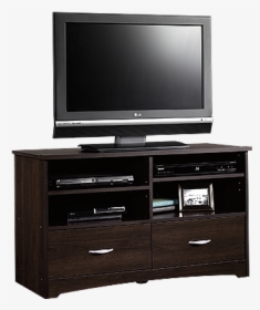 Two Drawer Casual Tv Stand In Cinnamon Cherry - Sauder Beginnings Tv Stand, HD Png Download, Free Download