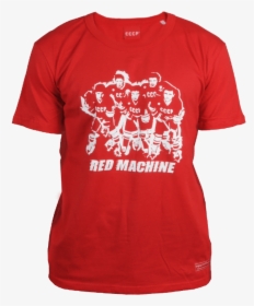 Red Machine T Shirt Fram - T Shirt Woodstock Original, HD Png Download, Free Download
