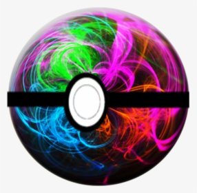 #pokemon #pokeball #custom #red #green #pink #blue - Pokemon Ball Red And Green, HD Png Download, Free Download