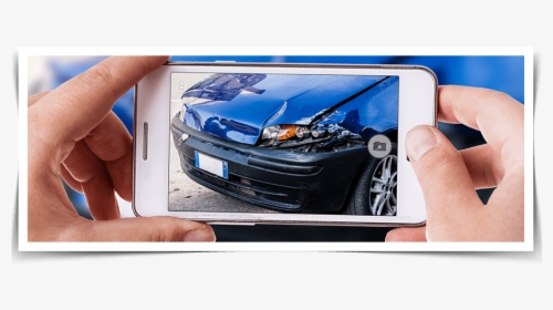 Avoid A Car Accident - Taking Pictures With Phone Of Car, HD Png Download, Free Download