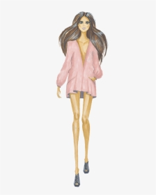 Transparent Fashion Runway Clipart - Fashion Illustration, HD Png Download, Free Download