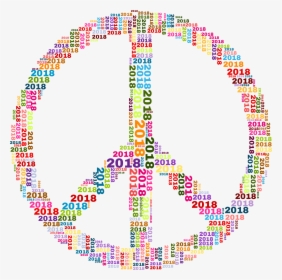 Clip Art Peace Sign Images - Peace Sign 2018, HD Png Download, Free Download