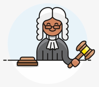 Icon Image Creator Pushsafer - Cartoon Court Of Law, HD Png Download, Free Download