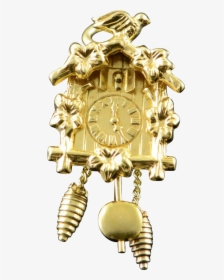 Gold Clock Png, Transparent Png, Free Download