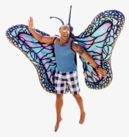 Dwayne Johnson Butterfly, HD Png Download, Free Download