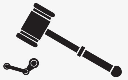 Transparent Hammer Silhouette Png - Clipart Gavel Png, Png Download, Free Download