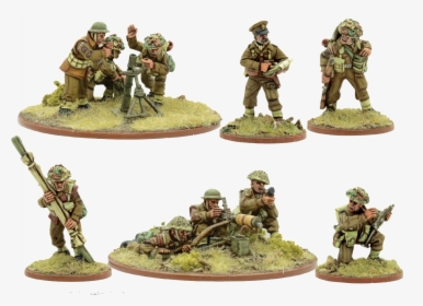 Bolt Action British Army Support Group, HD Png Download, Free Download
