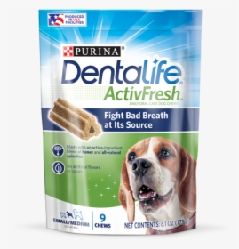 Activfresh Daily Oral Care Chews For Small & Medium - Purina Dentalife Activfresh Daily Oral Care Chews, HD Png Download, Free Download