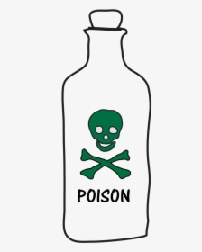 Easy Poison Bottle Drawings, HD Png Download, Free Download
