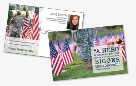 Realtor Memorial Day Postcards, HD Png Download, Free Download