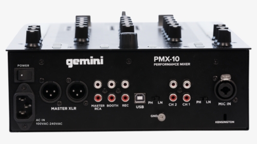 Redefining The Dj Mixing Experience - Gemini Pmx 10, HD Png Download, Free Download