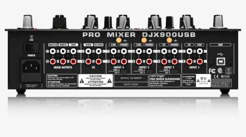 Behringer Djx900usb Professional 5-channel Dj Mixer - Behringer Mixer Djx 900, HD Png Download, Free Download