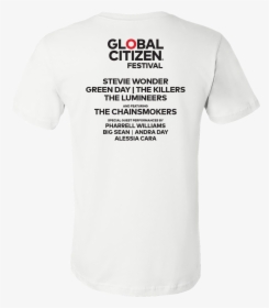 Gcf "17 Circle For Freedom Tee - Global Citizen Festival, HD Png Download, Free Download