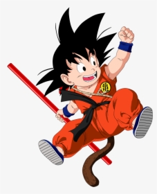 Cumpleaños De Dragón, Goku Niño, Super Saiyajin, Imprimible, - Dragon Ball Little Goku, HD Png Download, Free Download