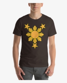 Pilipinas Stars And Sun Filipino Short Sleeve Unisex - Sun And Stars, HD Png Download, Free Download
