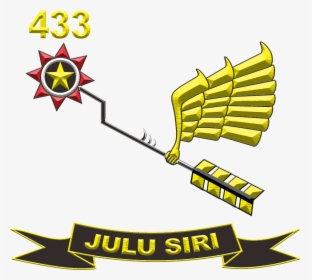 Desain Logo Julu Siri - Yonif Para Raider 433, HD Png Download, Free Download