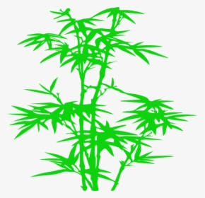 Bamboo Silhouette Vector Hd, HD Png Download, Free Download