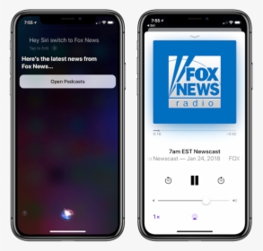 Siri News Ios 11 - Podcast On Apple Phone, HD Png Download, Free Download