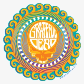 Sticker Grateful Dead, HD Png Download, Free Download