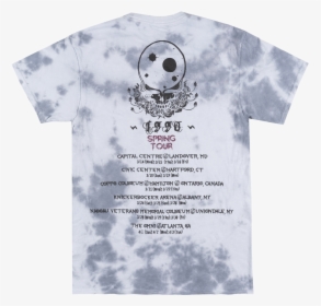 Transparent Shirt And Tie Clipart - Grateful Dead Tour Shirt Back, HD Png Download, Free Download