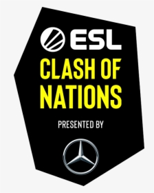 Esl Clash Of Nations Bangkok 2019 Logo - Mercedes Benz, HD Png Download, Free Download