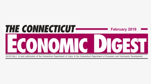 February 2019 Connecticut Economic Digest - Connecticut, HD Png Download, Free Download