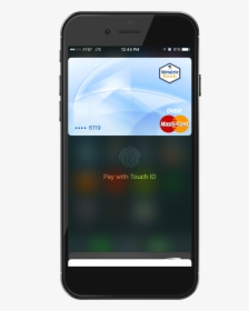 Phone With Apple Pay And Metairie Bank Debit Card - Metairie Bank, HD Png Download, Free Download