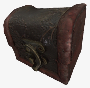 Treasure Box 3d Model 3d Scanned Old Loot Crate - Leather, HD Png Download, Free Download