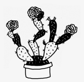 Cactus Transparent Indie - Illustration, HD Png Download, Free Download