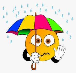 Umbrella, Storm, Screen, Rain, Clip Art, Drip, Samuel - Cartoon, HD Png Download, Free Download