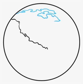 How To Draw Earth - Draw Earth, HD Png Download, Free Download