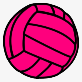 Beach Ball Clipart Tiny - Pink Volleyball Clipart, HD Png Download, Free Download