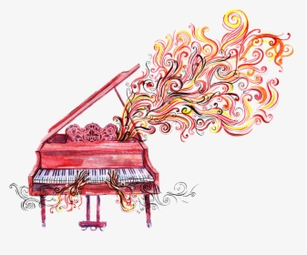 Piano Clipart Paino - Don T Die With Your Music Still, HD Png Download, Free Download