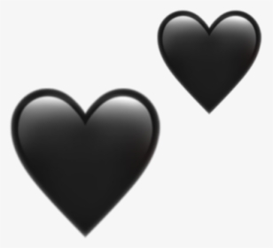 #black #blackheart🖤 #heart #love #sad #bad #alone - Heart, HD Png Download, Free Download